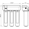 Фильтр LEMARK OPTIMA для очистки жесткой воды, защита от накипи 9920086