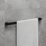 Полотенцедержатель LEMARK SMOOTH LINE одинарный чёрный 9782023