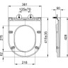 Сет: Инсталляция LEMARK PENEDA EXPERT + кнопка смыва BIT хром глянец + унитаз GLAZER белый глянец 100121431